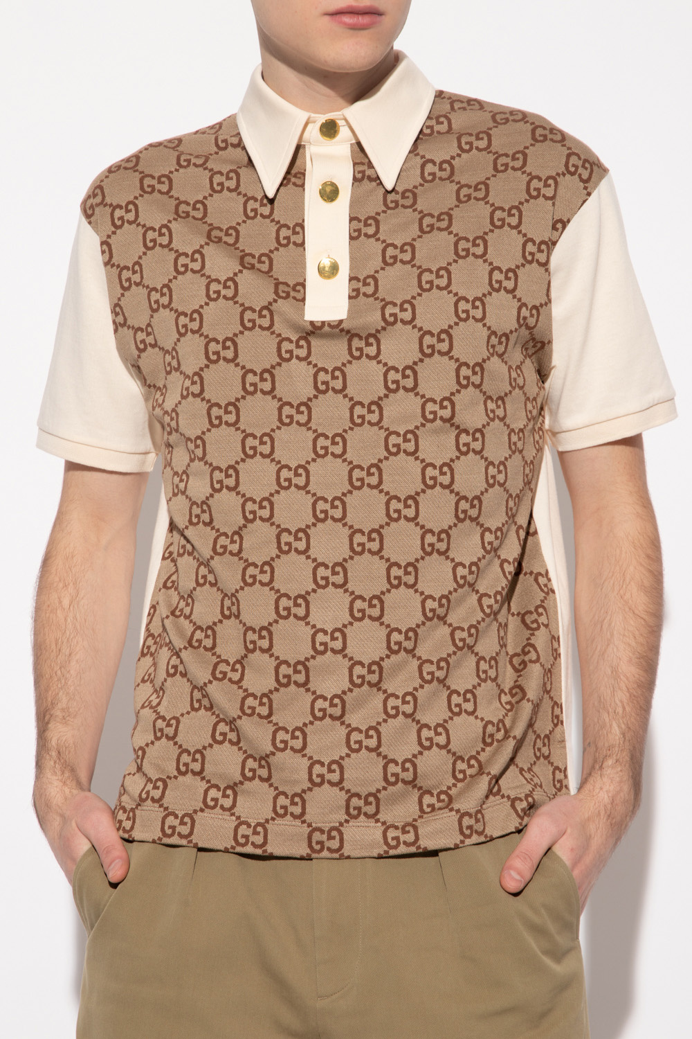 Polo shirt with monogram Gucci StasanetShops SB Ben Sherman Koszulki polo